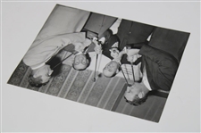 1956 Ben Hogan and Sam Snead 'Gold Superstars with Stan Musial'