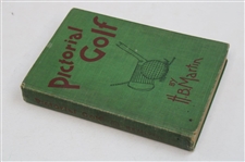 1928 'Pictorial Golf' Book by H/B/ Martin - 3rd Printing