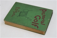 1928 'Pictorial Golf' Book by H/B/ Martin - 3rd Printing