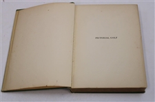 1928 'Pictorial Golf' Book by H/B/ Martin - 3rd Printing