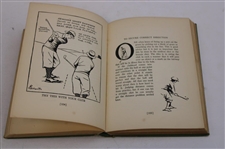 1928 'Pictorial Golf' Book by H/B/ Martin - 3rd Printing