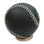 Masters Embroidered Dk Pine Leather Baseball w/White Laces