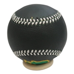 Masters Embroidered Dk Pine Leather Baseball w/White Laces
