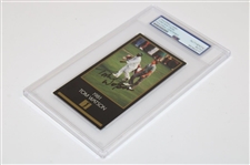 Tom Watson Signed 1981 Champions Of Golf The Masters Collection Card PSA Slabbed