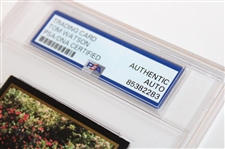 Tom Watson Signed 1977 Champions Of Golf The Masters Collection Card PSA Slabbed