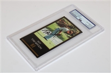 Tom Watson Signed 1977 Champions Of Golf The Masters Collection Card PSA Slabbed