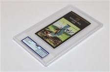 Tom Watson Signed 1977 Champions Of Golf The Masters Collection Card PSA Slabbed
