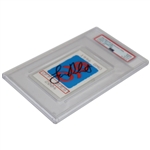 1996 Greater Milwaukee Open Ticket Badge Loren Roberts Winner AUTO DNA 8 PSA 9