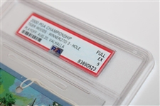 2000 PGA Championship Full Ticket Winner 3 Hole Playoff Tiger Woods PSA 5 EX
