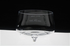 Paul Azinger's 2007 Ellis Hospital Skins Game Glass Bowl - June 25th - Player Gift