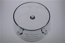 Paul Azinger's 2007 Ellis Hospital Skins Game Glass Bowl - June 25th - Player Gift
