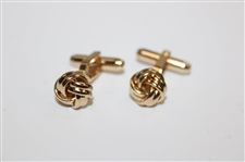 Paul Azinger's Colibri of London Gold Tone Cufflinks & Clips Set in Box
