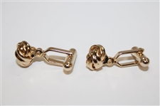 Paul Azinger's Colibri of London Gold Tone Cufflinks & Clips Set in Box