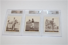 Twenty-Three (23) 1992 Famous Golfers Of The 40'S & 50'S Golf Cards Beckett