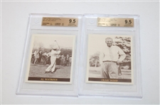 Twenty-Three (23) 1992 Famous Golfers Of The 40'S & 50'S Golf Cards Beckett
