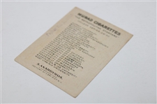 Murad Cigarette College Series Tobacco Golf Card W. V. U.