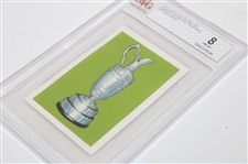 Four (4) 1979 Colgate Palmolive Famous Sporting Trophies Golf Cards BVG