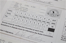 Kite, Sluman, Calcavecchia & Seven (7) others Signed 1994, 1998 & 1999 Bellsouth Classic Scorecards