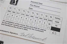 Kite, Sluman, Calcavecchia & Seven (7) others Signed 1994, 1998 & 1999 Bellsouth Classic Scorecards