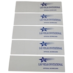 Calcavecchia, Tway, Stadler & Seven (7) others Signed 1998 Las Vegas Invitational Scorecards