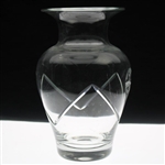 Brad Bryant's North Florida Section PGA of America Glass Vase