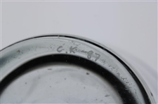 Brad Bryant's North Florida Section PGA of America Glass Vase