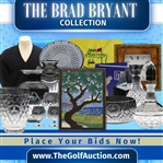 Brad Bryant's North Florida Section PGA of America Glass Vase
