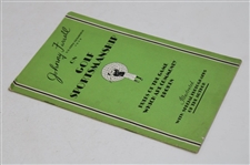 1929 'Johnny Farrell On Golf Sportsmanship' Booklet