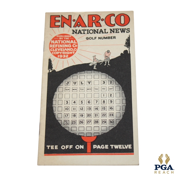 1932 En-Ar-Co National News Booklet Booklet Published by the National Refining Co.