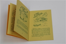 1952 'Are You A Gope Or A Golfer' Booklet