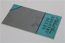 Undated 'What This Country Needs' De Luxe & Standard Models Brochure by Burke Golf Co.