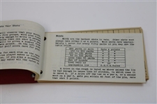 1951 'Five In One Golf Score Analysis' Booklet by E. Dyson