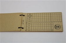 1951 'Five In One Golf Score Analysis' Booklet by E. Dyson