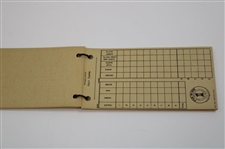 1951 'Five In One Golf Score Analysis' Booklet by E. Dyson