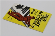 1959 'First Stroke Accuracy A Pianist Looks at Golf' Booklet by Mary Boxall Boyd Signed By Author