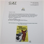 1959 'First Stroke Accuracy A Pianist Looks at Golf' Booklet by Mary Boxall Boyd Signed By Author