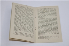 1935 'Golf Putting' Booklet by Lawyer & Ex Mayor of Indianapolis L. Ert. Slack to Otto Probst