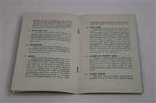 1957 'Regulations Governing Golf Play at Annandale' Golf Club Booklet