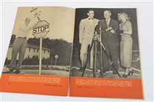 1950 'Gateway To Golf: The National Jaycee Junior' Booklet w/Info - October