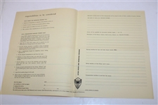 1950 'Gateway To Golf: The National Jaycee Junior' Booklet w/Info - October