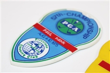 1973 & 1975 PGA Championship Contestant Bag Tags Issued to Paul Hahn - Firestone & Canterbury