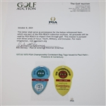 1973 & 1975 PGA Championship Contestant Bag Tags Issued to Paul Hahn - Firestone & Canterbury