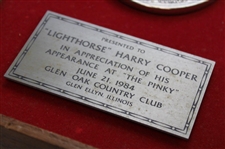 1984 'The Pinky Award' Glen Oak Country Club Awarded to Lighthorse Harry Cooper - Framed