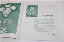 1946 Jacksonville Open Official Program - 2nd Annual - Sam Snead Winner