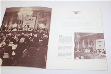 1964 Golf Magazine Awards Dinner Memento Program - Nicklaus (Driver), Palmer (Long Irons) & others