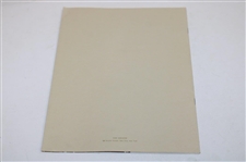 1964 Golf Magazine Awards Dinner Memento Program - Nicklaus (Driver), Palmer (Long Irons) & others