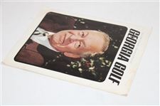 1966 'Georgia Golf' Magazine with Bobby Jones Cover - April - Vol 1 Number 2