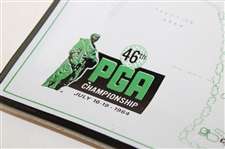 1964 PGA Championship at Columbus Country Club Commemorative Glass Plate/Tray