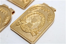 Four (4) 1994 PGA Championship at Southern Hills Commemorative Money Clips