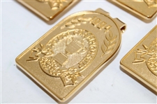 Four (4) 1994 PGA Championship at Southern Hills Commemorative Money Clips